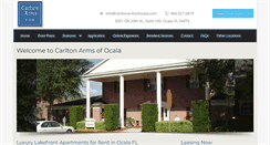 Desktop Screenshot of carltonarmsofocala.com