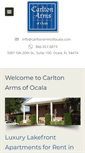 Mobile Screenshot of carltonarmsofocala.com